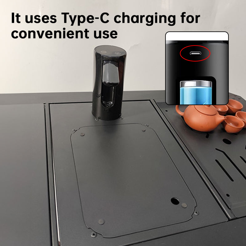 Mesa IGT para acampar al aire libre, fregadero de acero inoxidable con bandeja y dispensador de agua/Tabla de cortar, accesorios portátiles para mesa IGT