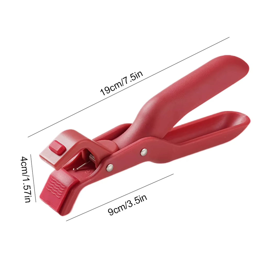 Pinzas de silicona antideslizantes para alimentos, seguras para sujetar platos y cuencos calientes, pinzas para platos, pinzas de cocina, pinzas para bandejas de horno, pinzas para cuencos, juego de dos piezas rojo y azul #ki