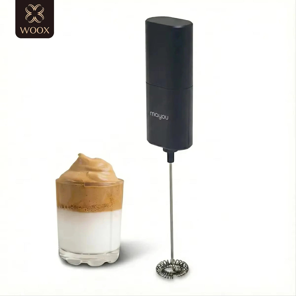 Máquina de espuma eléctrica de leche de café rápida inalámbrica 9500rpm, mezcladora de espuma mini agitador de huevos fácil uso, uso versátil para café, matcha y más bebidas Además de leche espumante
