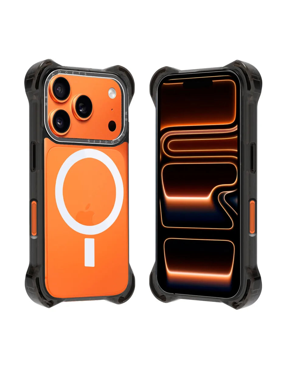 Funda ultra bounce resina epoxi MR GADGETS compatible con iPhone 17 Pro Resistente Moda Colores Uso rudo Protección