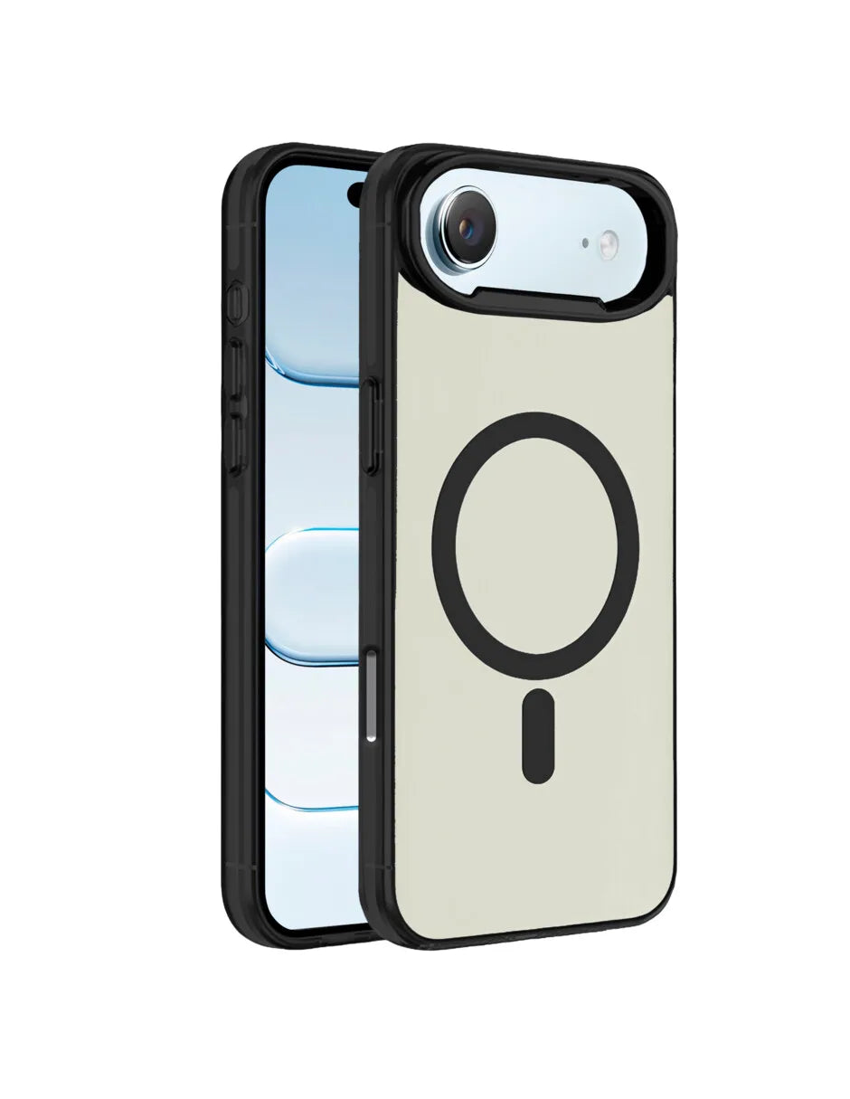 Funda Case Deluxe Uso Rudo Para Iphone Air Magsafe Magnética Premium Color Protección