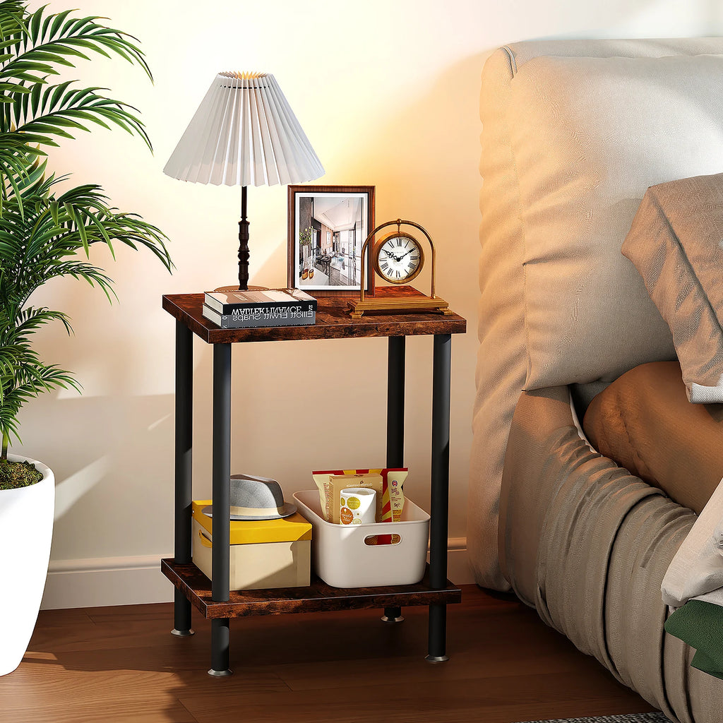 Mesa Auxiliar, Mueble Para Impresora Mesa Lateral Apilable Mesas Para Jardín Mesa De Centro Mesa Auxiliar Apilable Mesa De Noche Buró Para Recámara Mesa Auxiliar