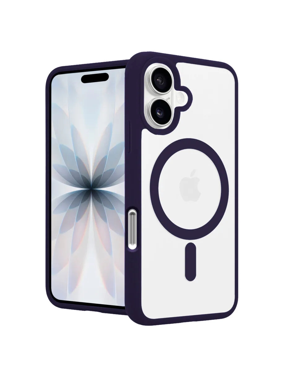 Mr. Gadgets Funda Transparente Clear Case Para iPhone 17  Compatible Con Magsafe Silicona Acrilico Carcasa Tpu