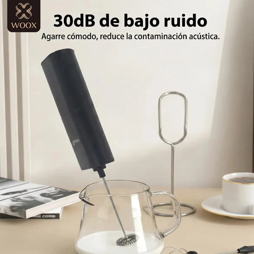 Máquina de espuma eléctrica de leche de café rápida inalámbrica 9500rpm, mezcladora de espuma mini agitador de huevos fácil uso, uso versátil para café, matcha y más bebidas Además de leche espumante