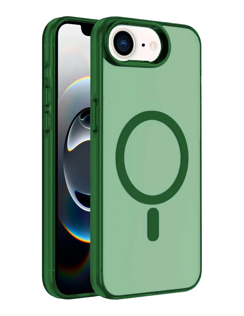 Funda Case Deluxe Para Iphone 16e Compatible Con Magsafe Magnético Protección Colores Premium