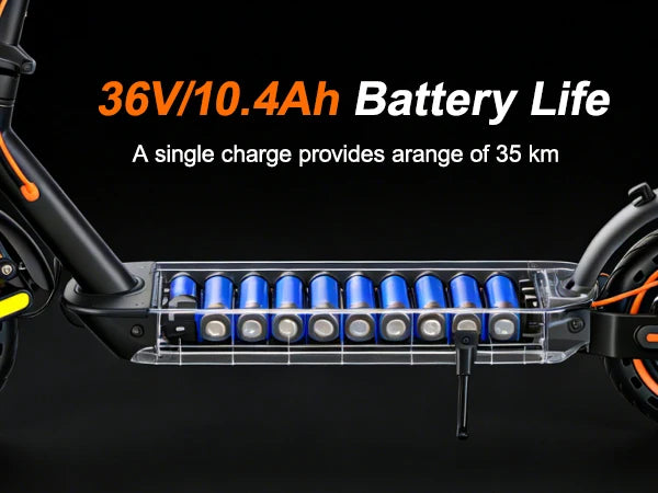 Patinete eléctrico plegable de 10.4AH con aplicación inteligente, hasta 30KM/H, con absorción de impactos, marca Mankeel, para adultos.