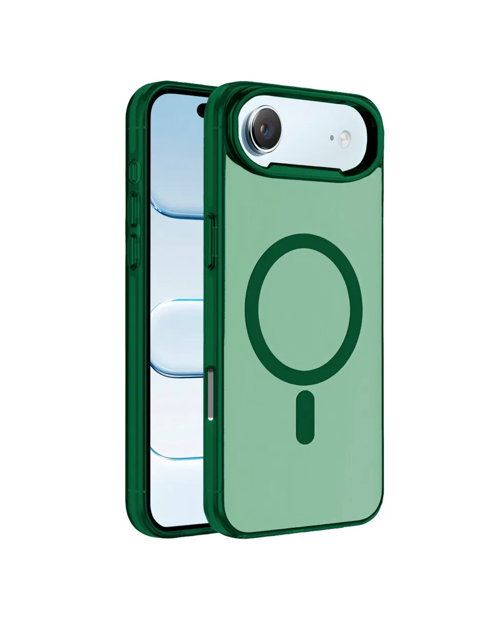 Funda Case Deluxe Uso Rudo Para Iphone Air Magsafe Magnética Premium Color Protección