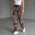 Pantalón Wide Leg con Ajuste de Cordón – Estilo y Comodidad Total