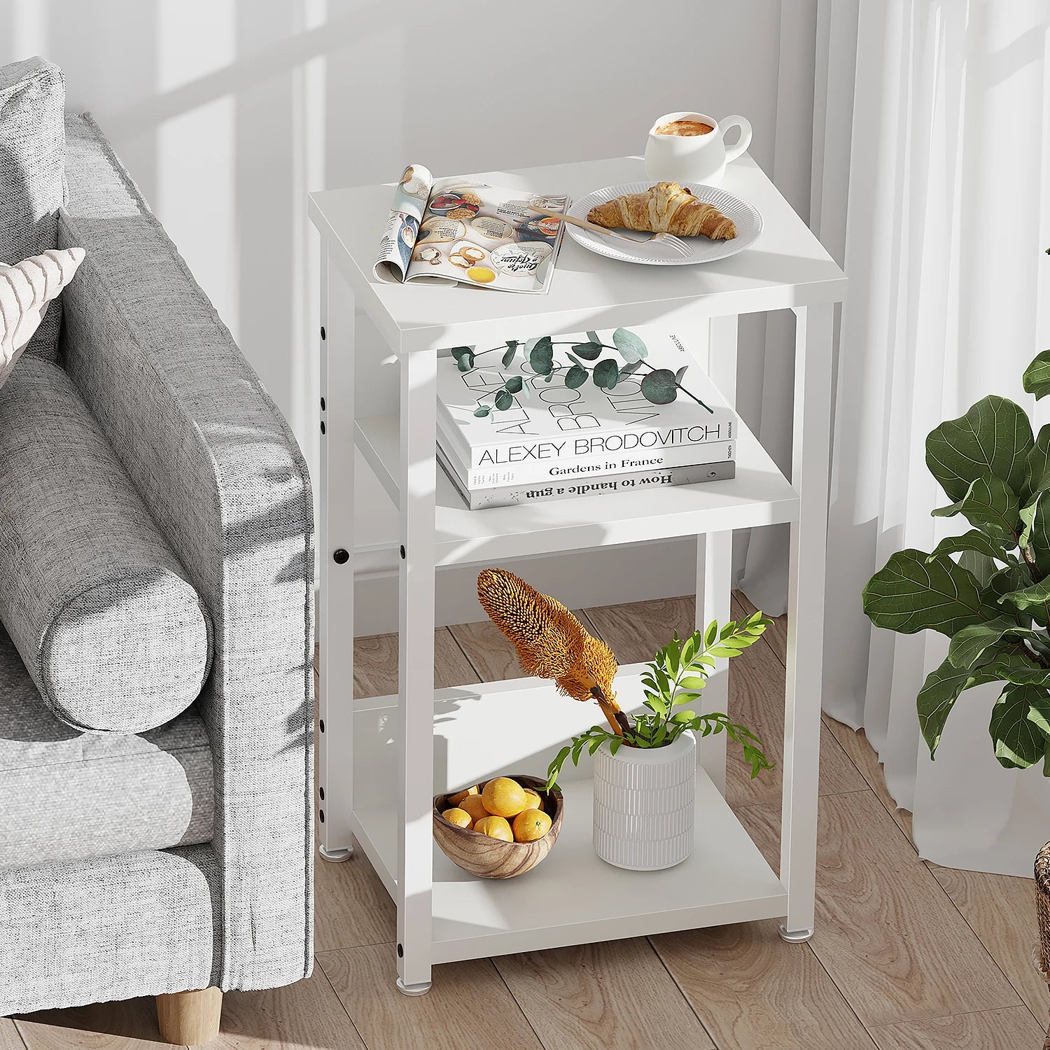 Mesa Auxiliar, Mesa De Noche Moderno, Pequena Mesa De Centro Mesas Para Jardín Mesas Laterales Para Sala Mesa De Centro