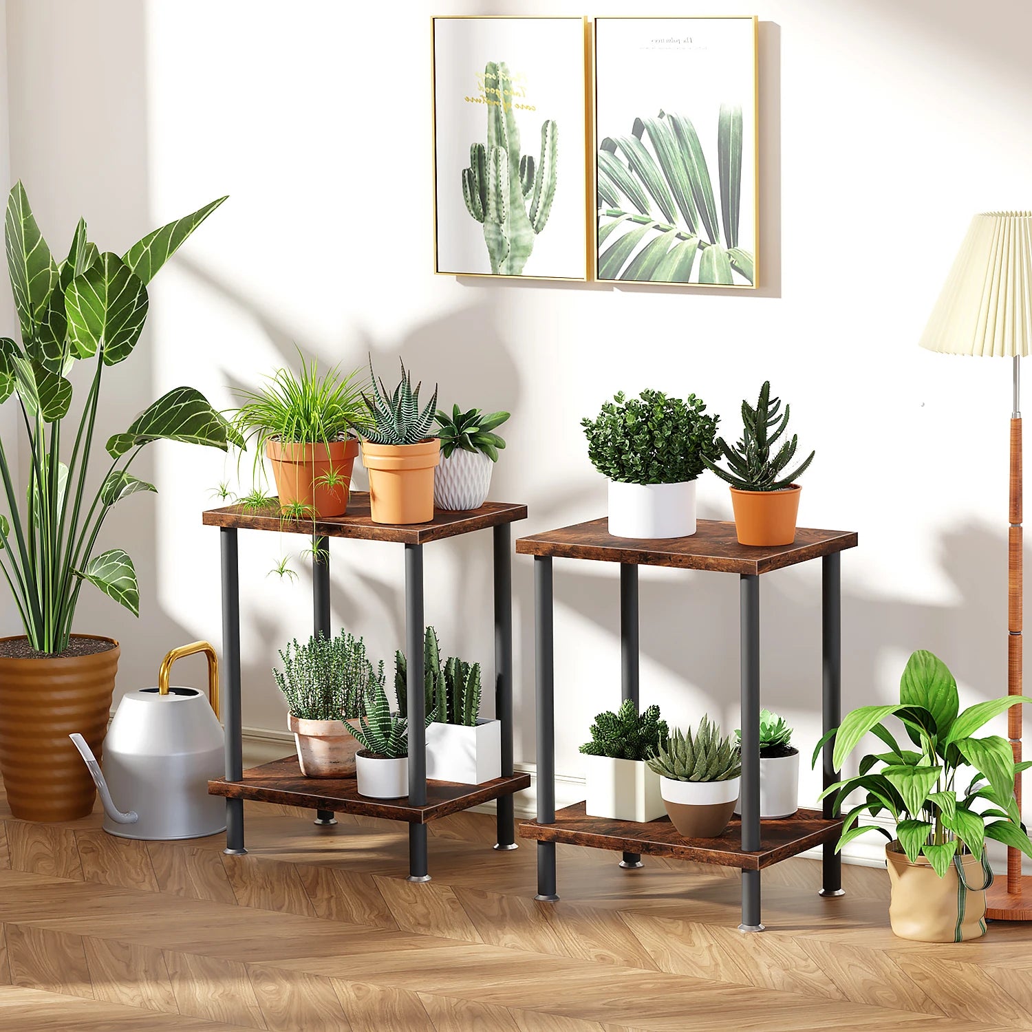 Mesa Auxiliar, Mueble Para Impresora Mesa Lateral Apilable Mesas Para Jardín Mesa De Centro Mesa Auxiliar Apilable Mesa De Noche Buró Para Recámara Mesa Auxiliar