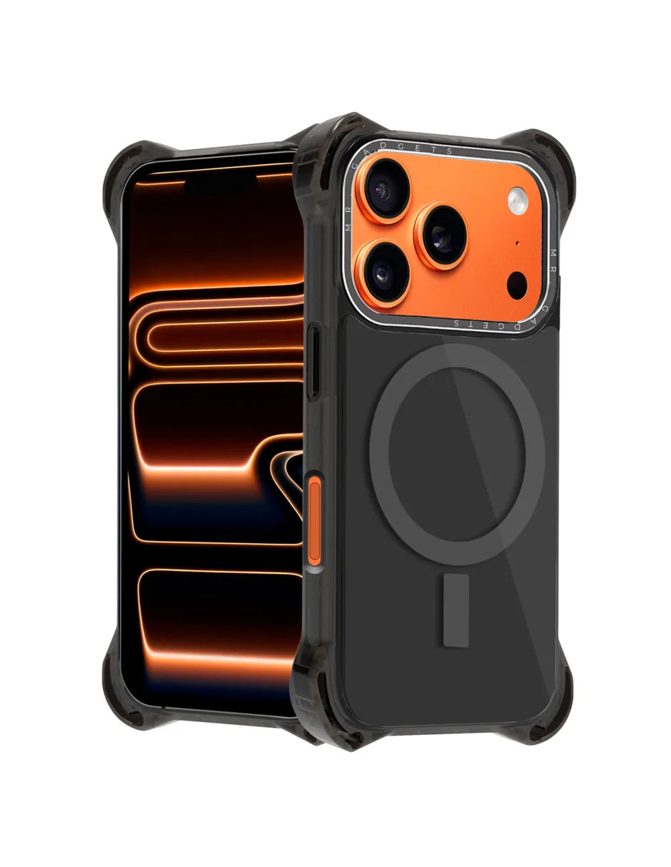 Funda ultra bounce resina epoxi MR GADGETS compatible con iPhone 17 Pro Resistente Moda Colores Uso rudo Protección