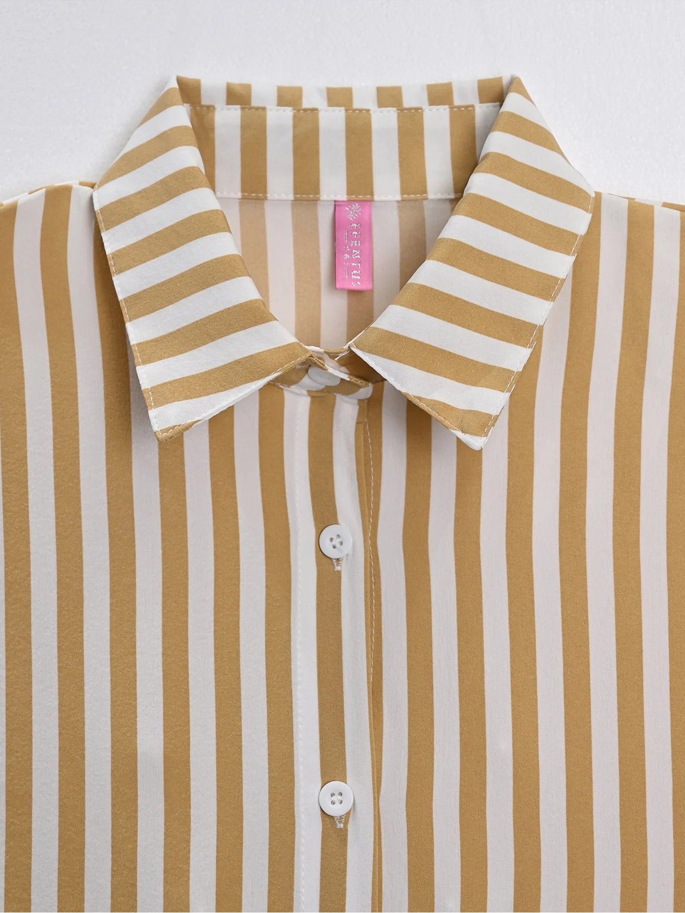 Blusas casuales para dama a rayas de primavera y verano,Tops de cárdigan de manga corta de murciélago de moda