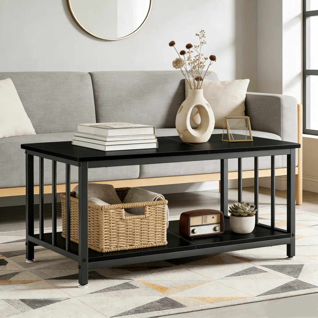 Mesa De Centro Cuadrado Minimalista Moderno Mesas De Centro Cuadrado Minimalista Moderno Auxiliar Mesa De Centro, Mesa Para Sala De Madera Moderno
