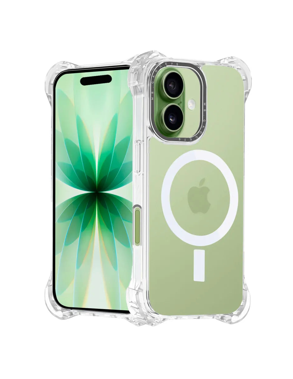 Funda ultra bounce resina epoxi MR GADGETS Ultra Bounce Compatible con iPhone 17 resistente protección moda elegante regalo uso rudo