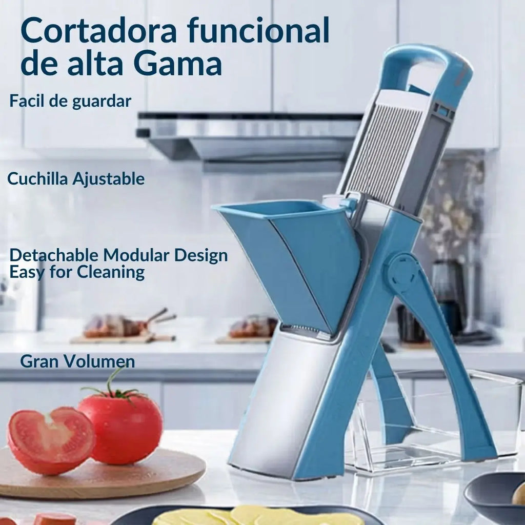 Cortador De Verduras Mandolina Vertical Multifuncional Segura