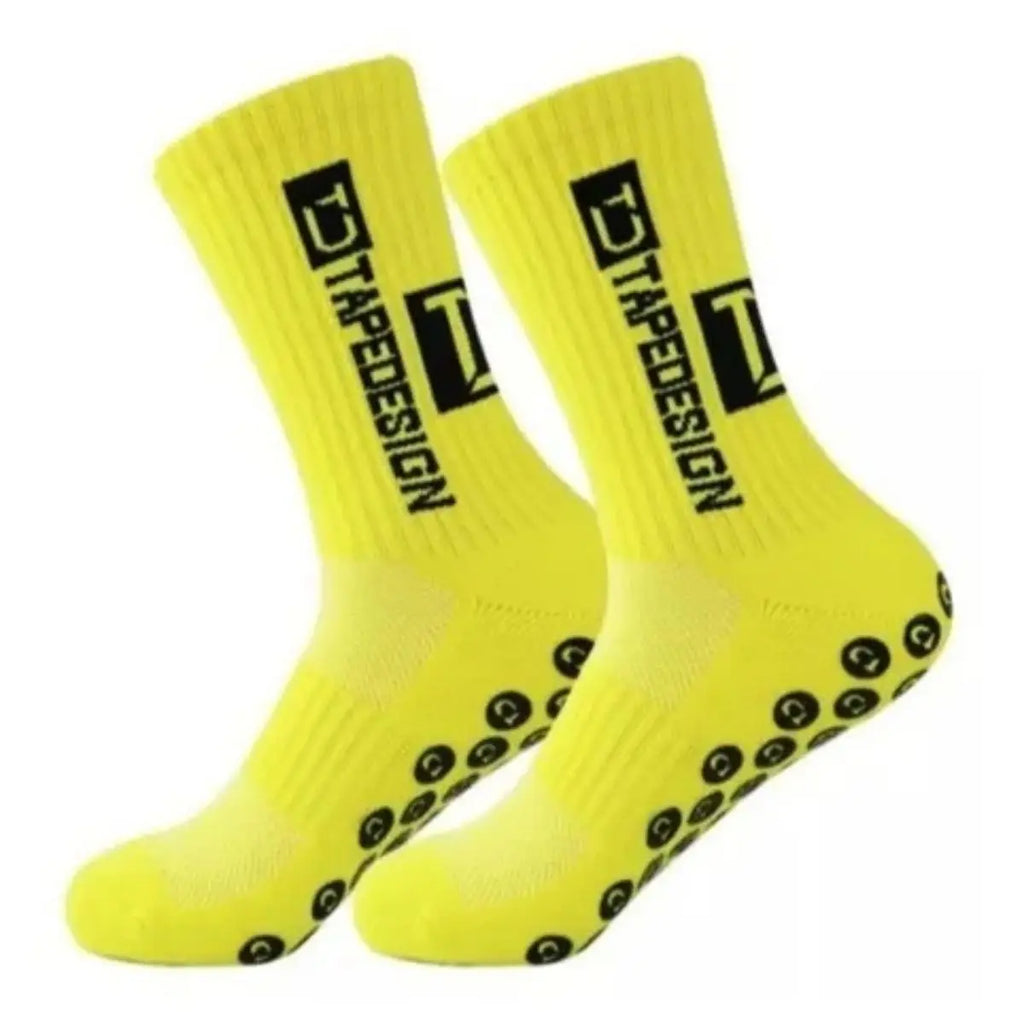 Calcetines De Fútbol De Competición Profesional Calcetines De Silicona Con Ventosa Antideslizantes
