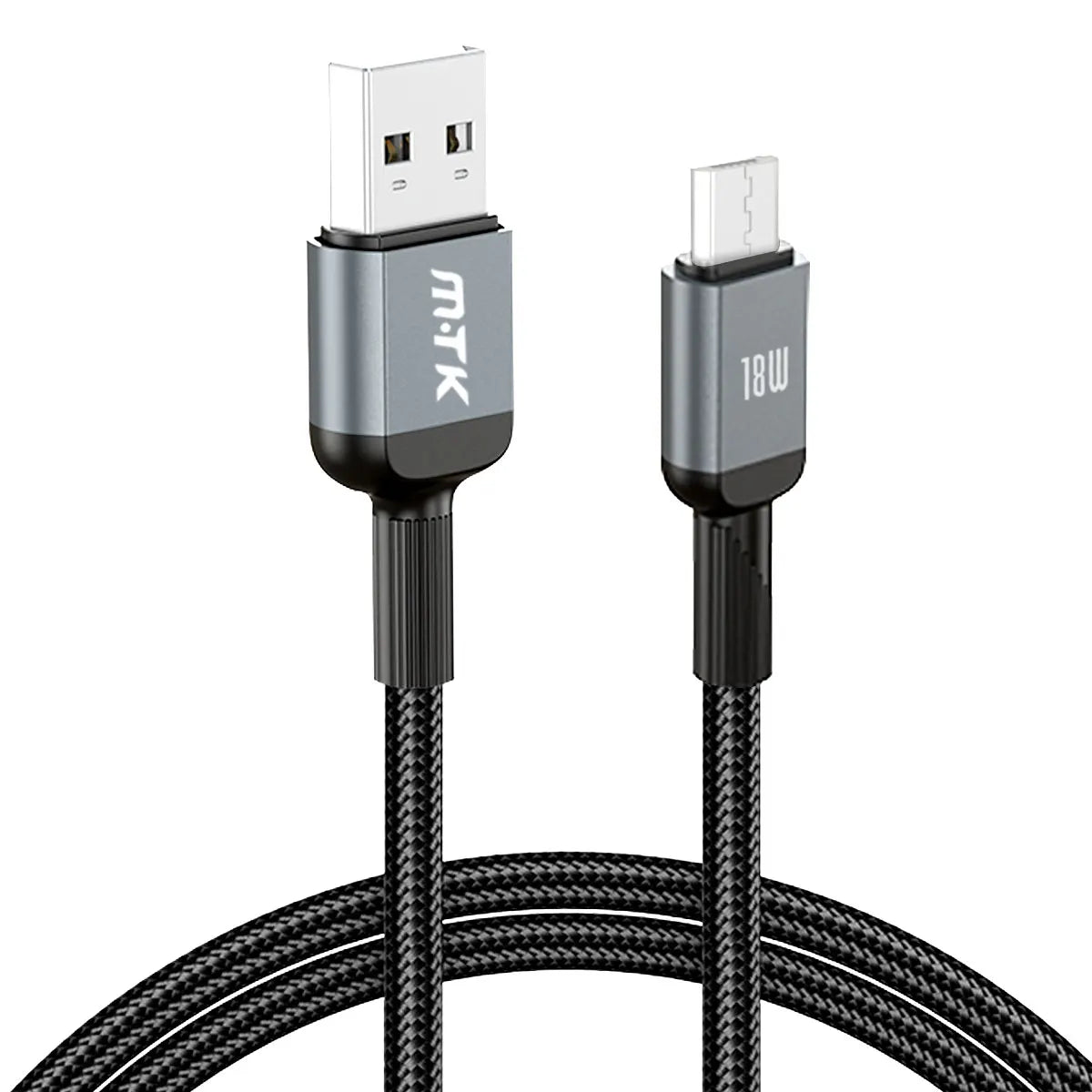 Cable USB a Micro USB de 5V/2A, 3 pies/1 m - Cable USB a Micro USB con Soporte para Sincronización de Datos y Carga, Compatible con Laptop |