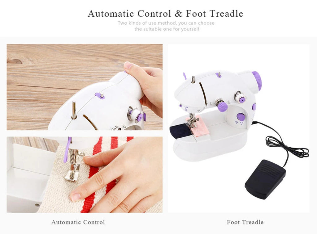 Tijera de coser portátil miniatura para uso doméstico, ideal para el cuidado de prendas y manualidades caseras.