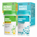 Windboss Fórmula Digestiva con Probióticos y Enzimas Naturales | Soporte Diario para el Bienestar Intestinal | Pack de 2 Frascos de 60 Cápsulas | Mezcla Prebiótica y Enzimas de Amplio Espectro
