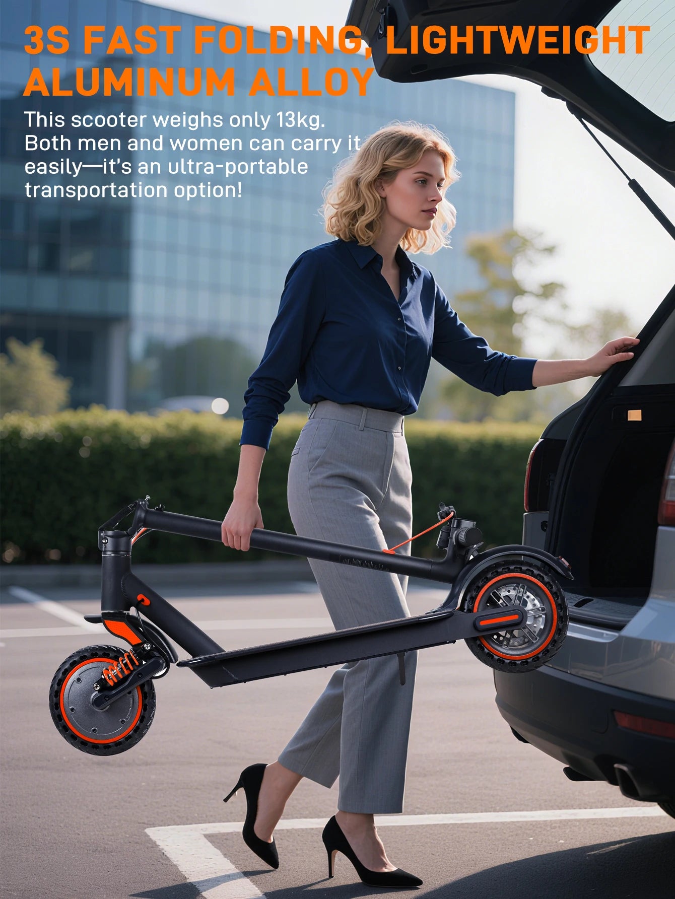Patinete eléctrico plegable de 10.4AH con aplicación inteligente, hasta 30KM/H, con absorción de impactos, marca Mankeel, para adultos.
