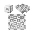 Bluelander Tapete para Bebe, Tipo Rompecabezas de Juegos para Bebés, Foamy, Espuma Sólida, Piso de Foamy de 1.3 x 1.3 m, 1 cm de Grosor, Set 36 Piezas