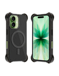 Funda ultra bounce resina epoxi MR GADGETS Ultra Bounce Compatible con iPhone 17 resistente protección moda elegante regalo uso rudo