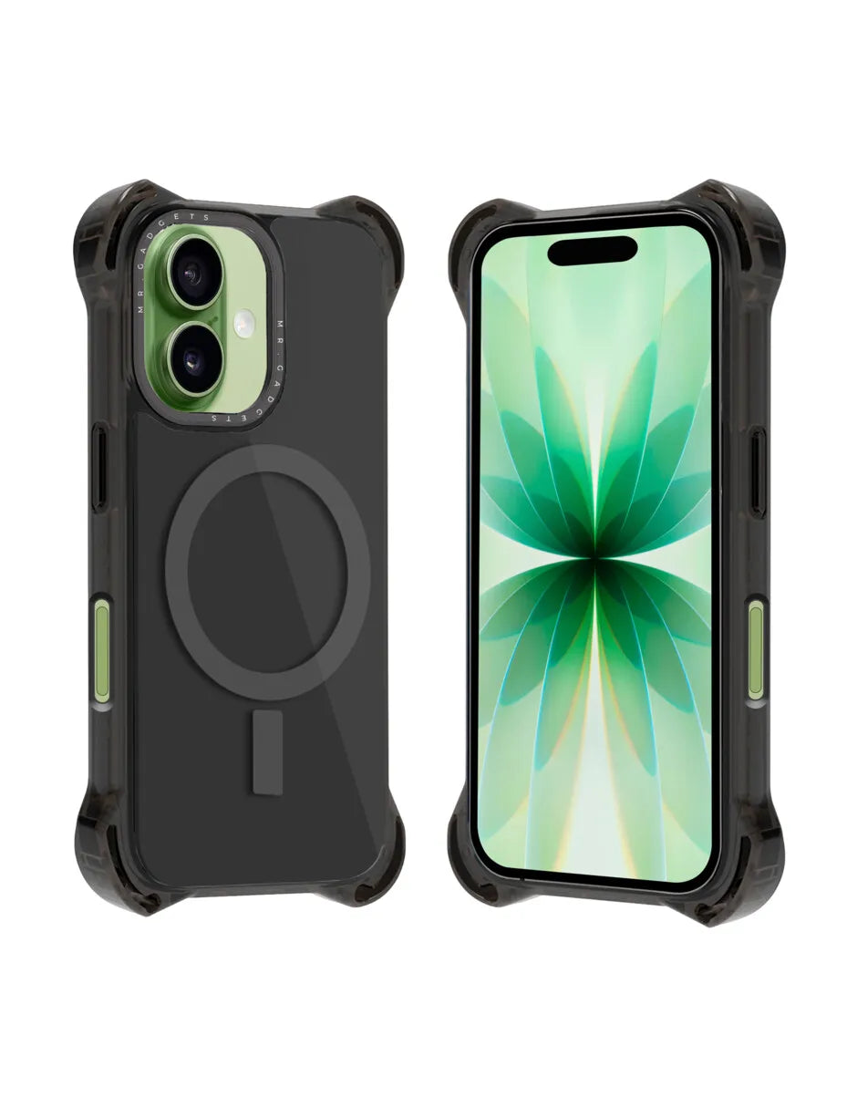 Funda ultra bounce resina epoxi MR GADGETS Ultra Bounce Compatible con iPhone 17 resistente protección moda elegante regalo uso rudo