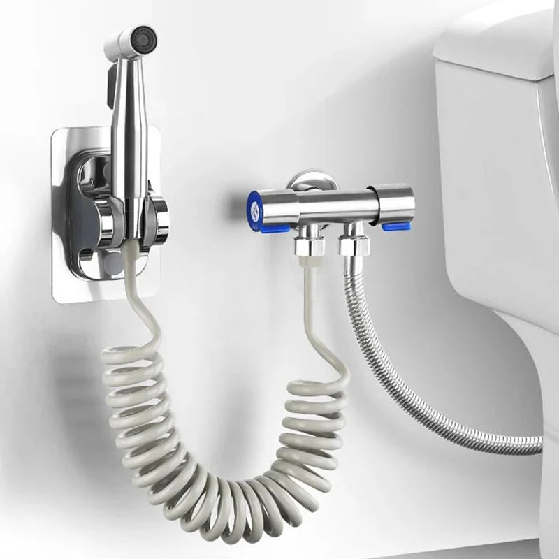 Juego de lavado para mujer, bidé, ducha, inodoro, ducha, WC, estimulación, pistola rociadora de inodoro anal, artículos de baño, accesorios, pulverizador