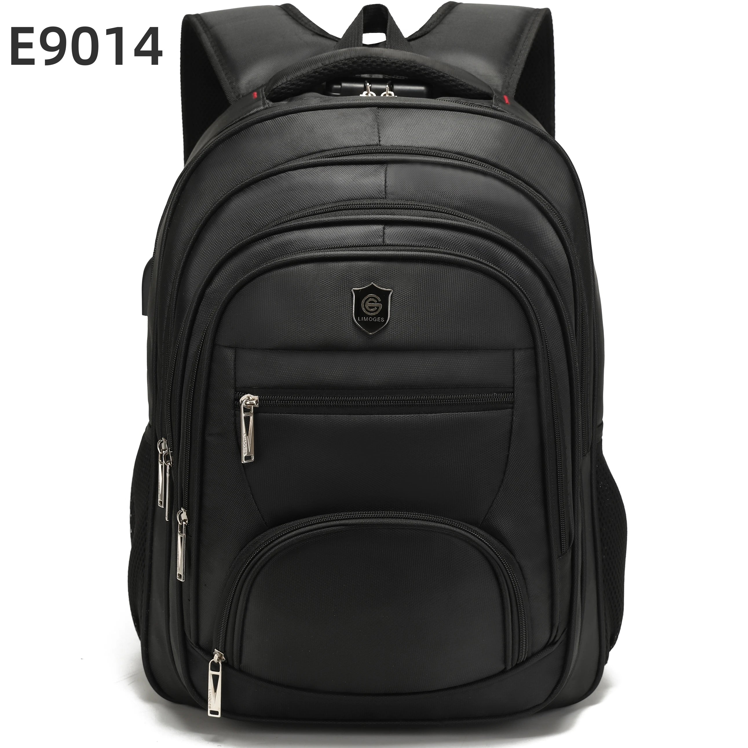 Mochila Hombre Elegante y Funcional: Seguridad Antirrobo, Protección Impermeable, Puerto USB Integrado | Diseño Espacioso para Laptop, Perfecta para Viajes y Actividad Deportiva