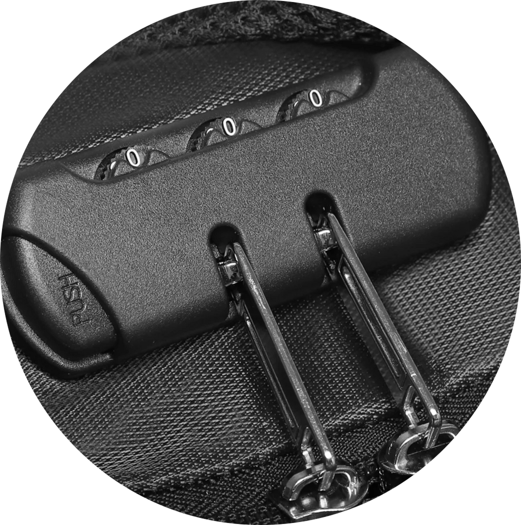 Mochila Hombre Elegante y Funcional: Seguridad Antirrobo, Protección Impermeable, Puerto USB Integrado | Diseño Espacioso para Laptop, Perfecta para Viajes y Actividad Deportiva