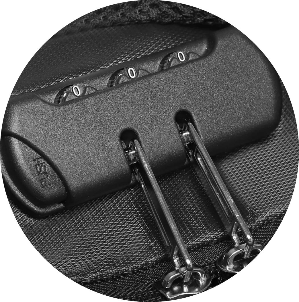 Mochila Hombre Elegante y Funcional: Seguridad Antirrobo, Protección Impermeable, Puerto USB Integrado | Diseño Espacioso para Laptop, Perfecta para Viajes y Actividad Deportiva