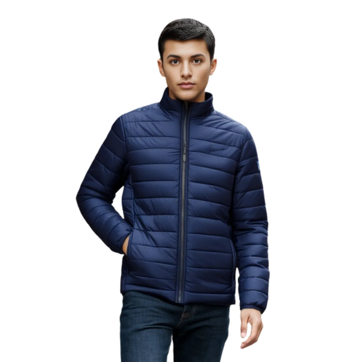 Chamarra Acolchada para Caballero, Temporada de lluvia o viento, Moda Casual y con Estilo para Caballero, Térmica y muy Cómoda