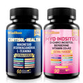 【Complete Balance】 Windboss Cortisol and Inositol Combo, All-Day Energy Support, 90+60 Capsules