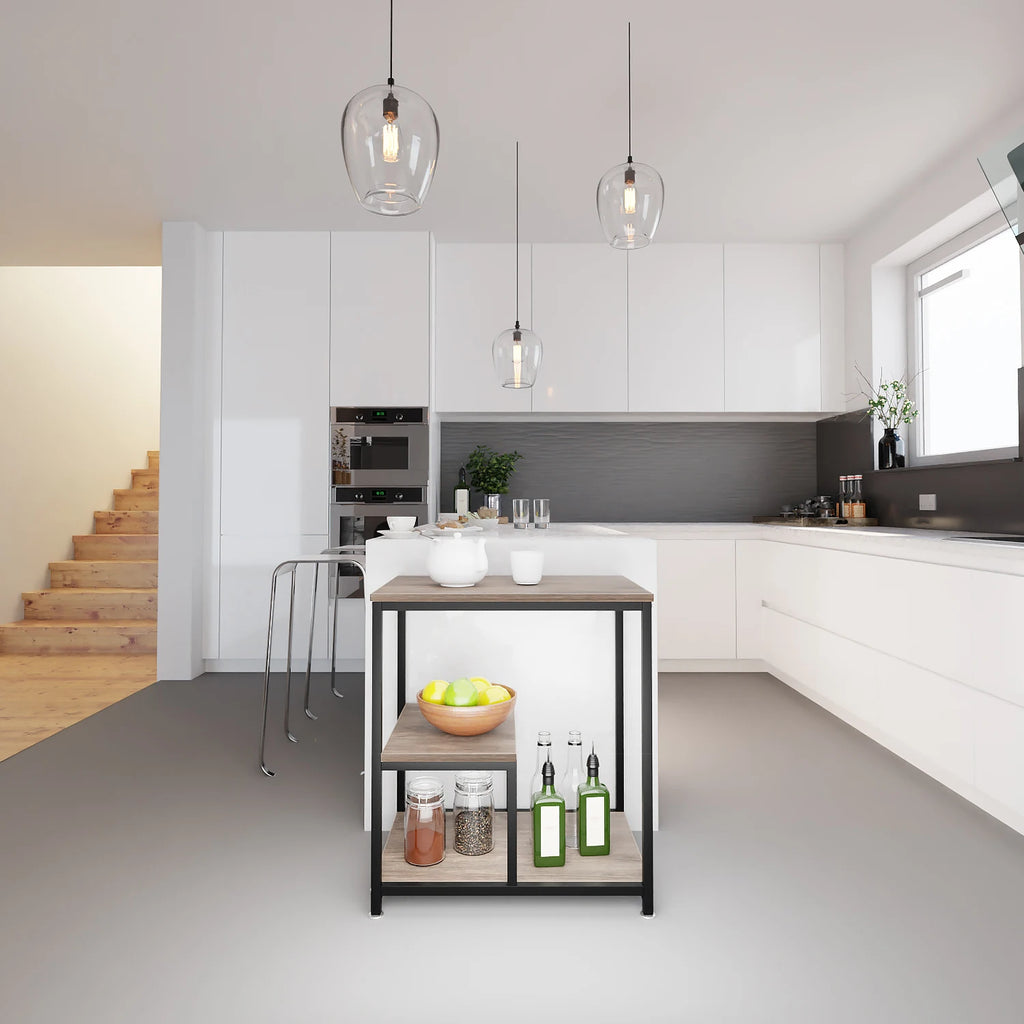 60*30cm Mesa Para Jardín, mesa Auxiliar, Mueble Para Impresora Mesa Auxiliar, Mueble Para Impresora Mesas Laterales Estante Mueble Organizador Con Ruedas Mesa Librero