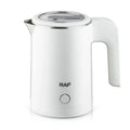 Hervidor eléctrico de viaje para té y café, caldera de agua portátil de acero inoxidable de 0,8l para Hotel, viaje familiar, cocina, tetera inteligente
