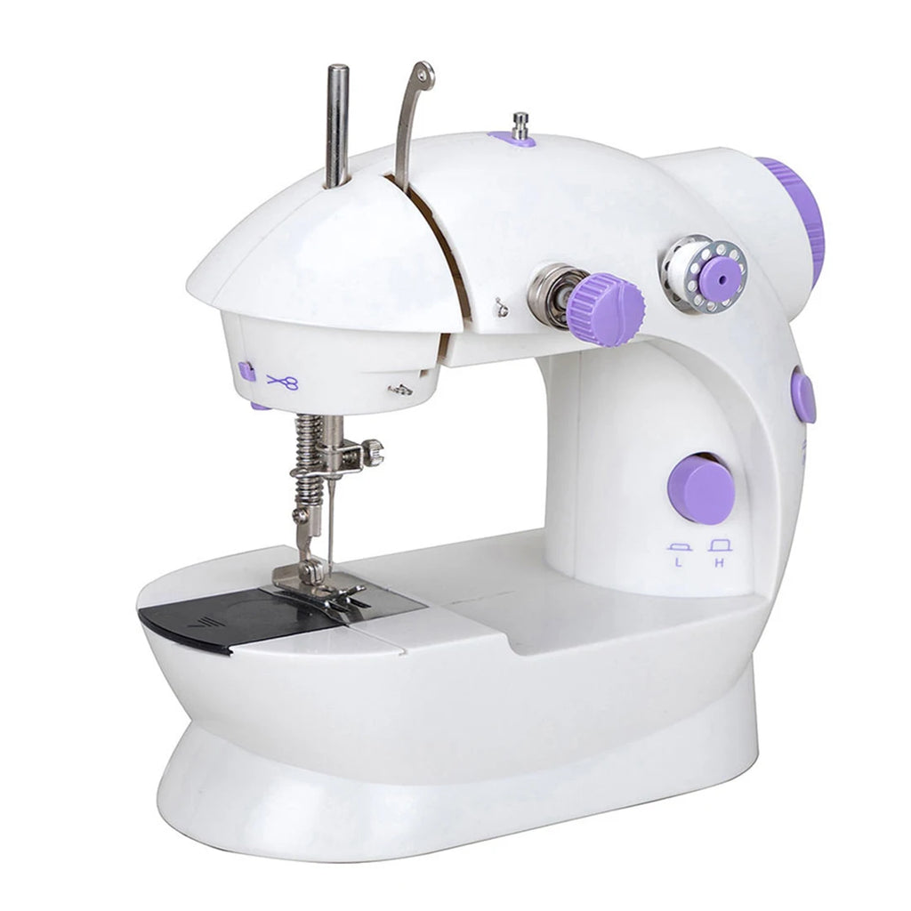 Tijera de coser portátil miniatura para uso doméstico, ideal para el cuidado de prendas y manualidades caseras.