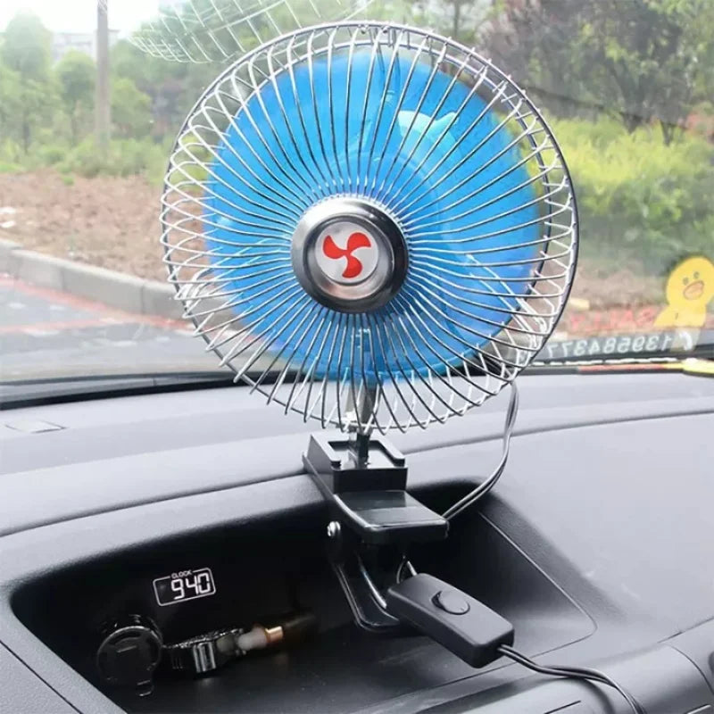 Ventilador de aire para automóviles de verano, bajo ruido, modelo compacto, para coches pequeños y camiones