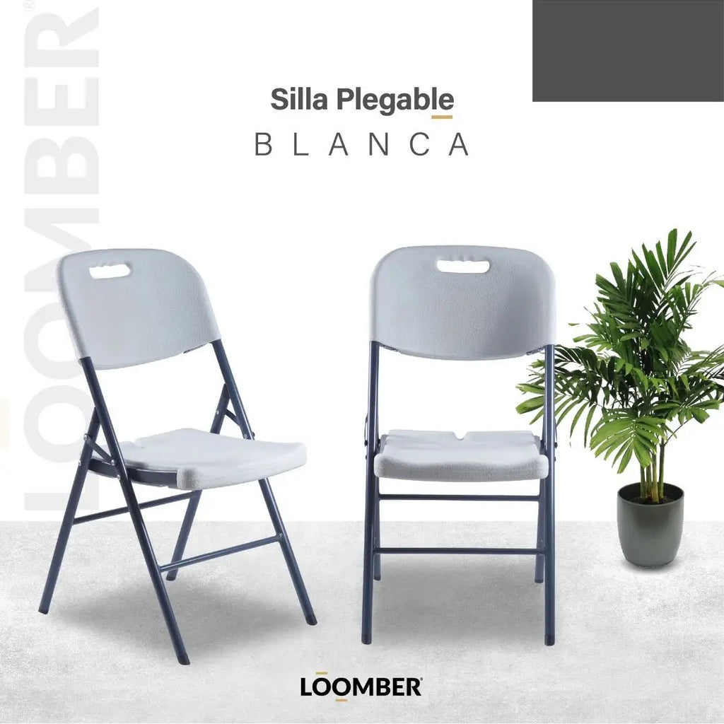 Paquete de 6 Sillas Plegables Blancas (JM-X53)