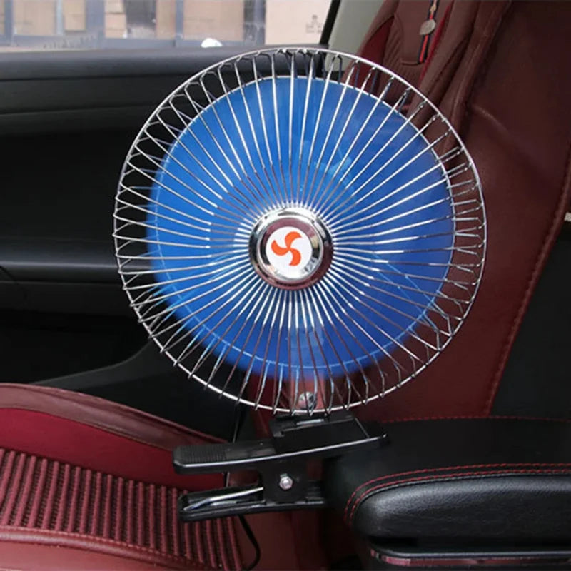 Ventilador de aire para automóviles de verano, bajo ruido, modelo compacto, para coches pequeños y camiones