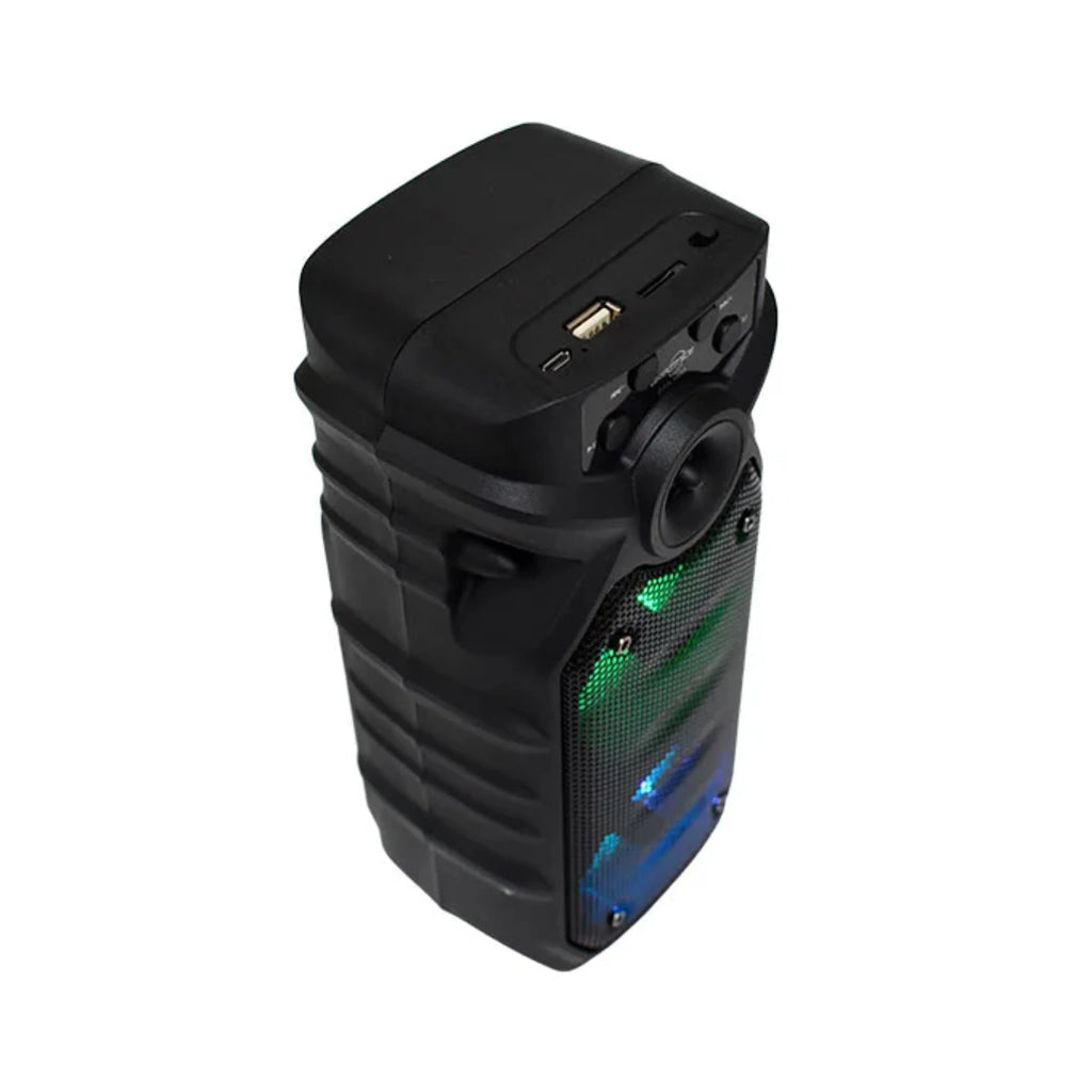Bocina Bluetooth de 3"x2 Pulgadas con Luces LED