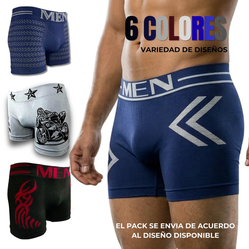 12 Piezas Boxer Caballero Mayoreo Tela Suave Cómodos y Ajustables Económicos Ligeros Diferentes Modelos