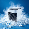 Enfriador de Aire Portátil, Ventilador con Depósito de Agua, para Hogar y Viajes