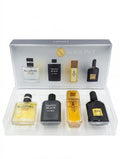 Set de Perfumes para Hombre Lovali 4 Fragancias de 30ml Regalo Ideal para Caballero Aromas de Lujo Cítrico Madera y Marino Estuche de Lociones Masculinas Colección Exclusiva para Viaje y Uso Diario Aroma Duradero