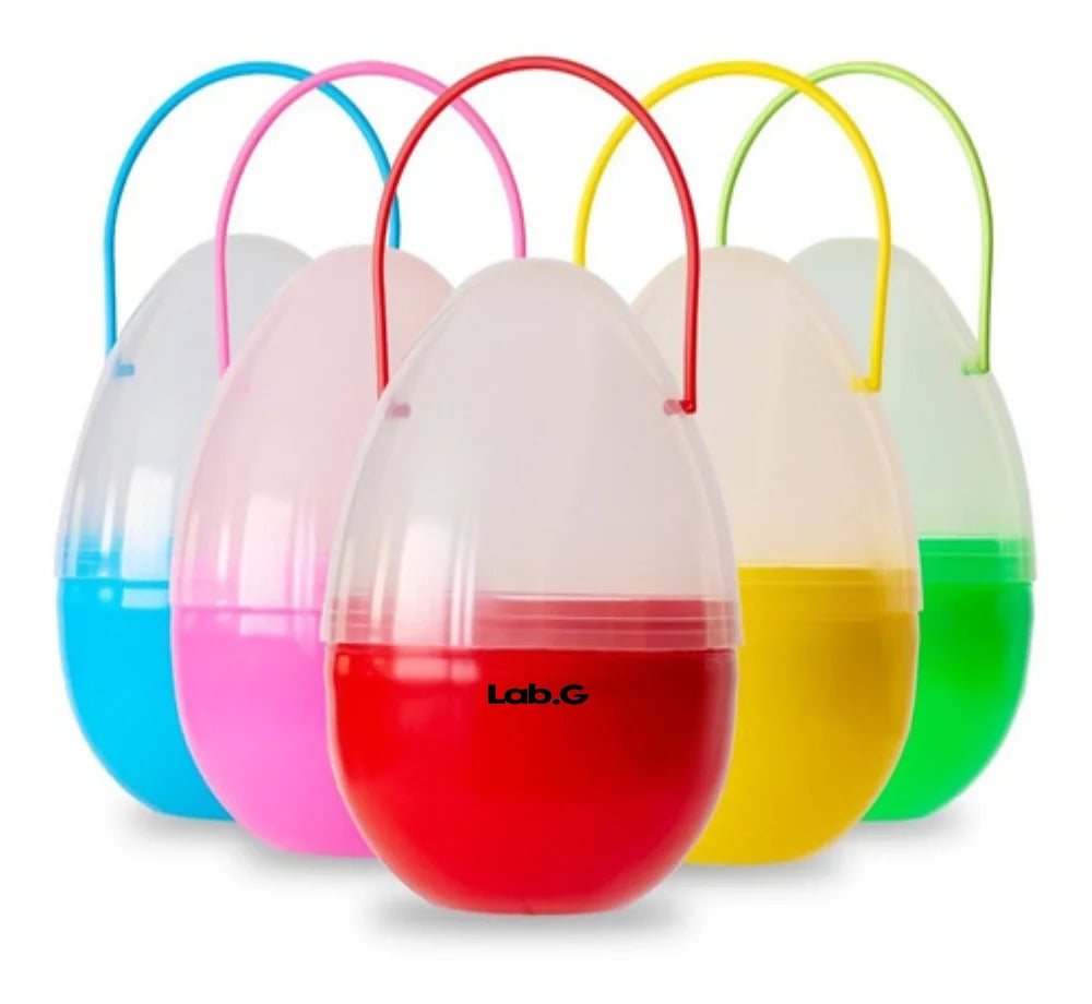 Dulceros Huevo Gigante De Plastico Kindersorpresa 21 Cm 10pz Lab.G