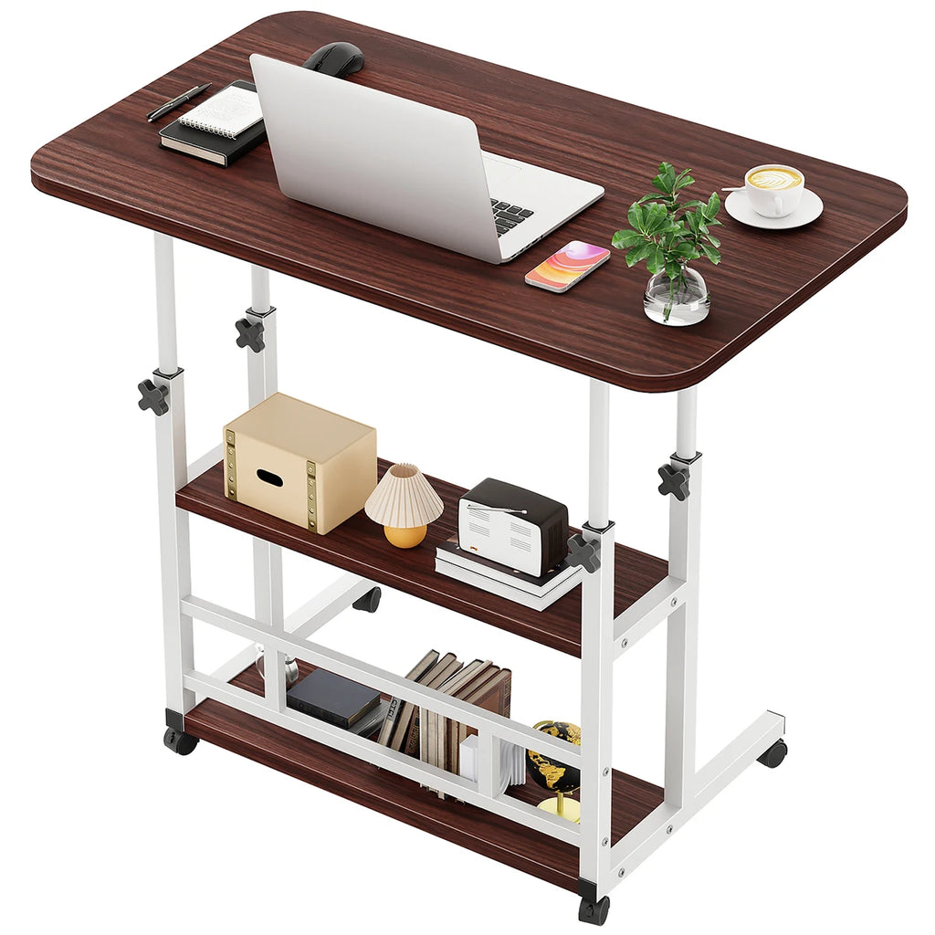 3 Piso Mesa Para Laptop Altura Ajustable Mesa Laterales 60cm