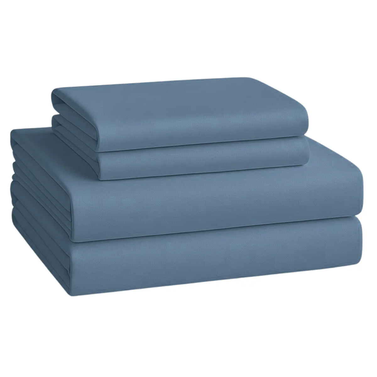 Juego de Sabanas para Cama, Sabana Bajera, Sabana Plana y Funda de Almohada, Cajon Amplio, 2800 Hilos, Premium Egipcian, Tamaño Individual, Matrimonial, Queen y King Size