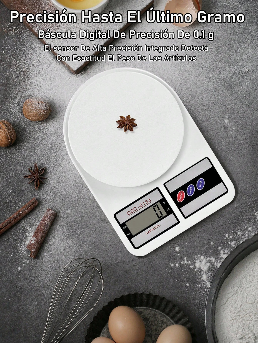 Bascula Cocina Digital De Cocina Bascula Digital Gramera De Cocina Pesa De 1 Gramo A 5 Kilos