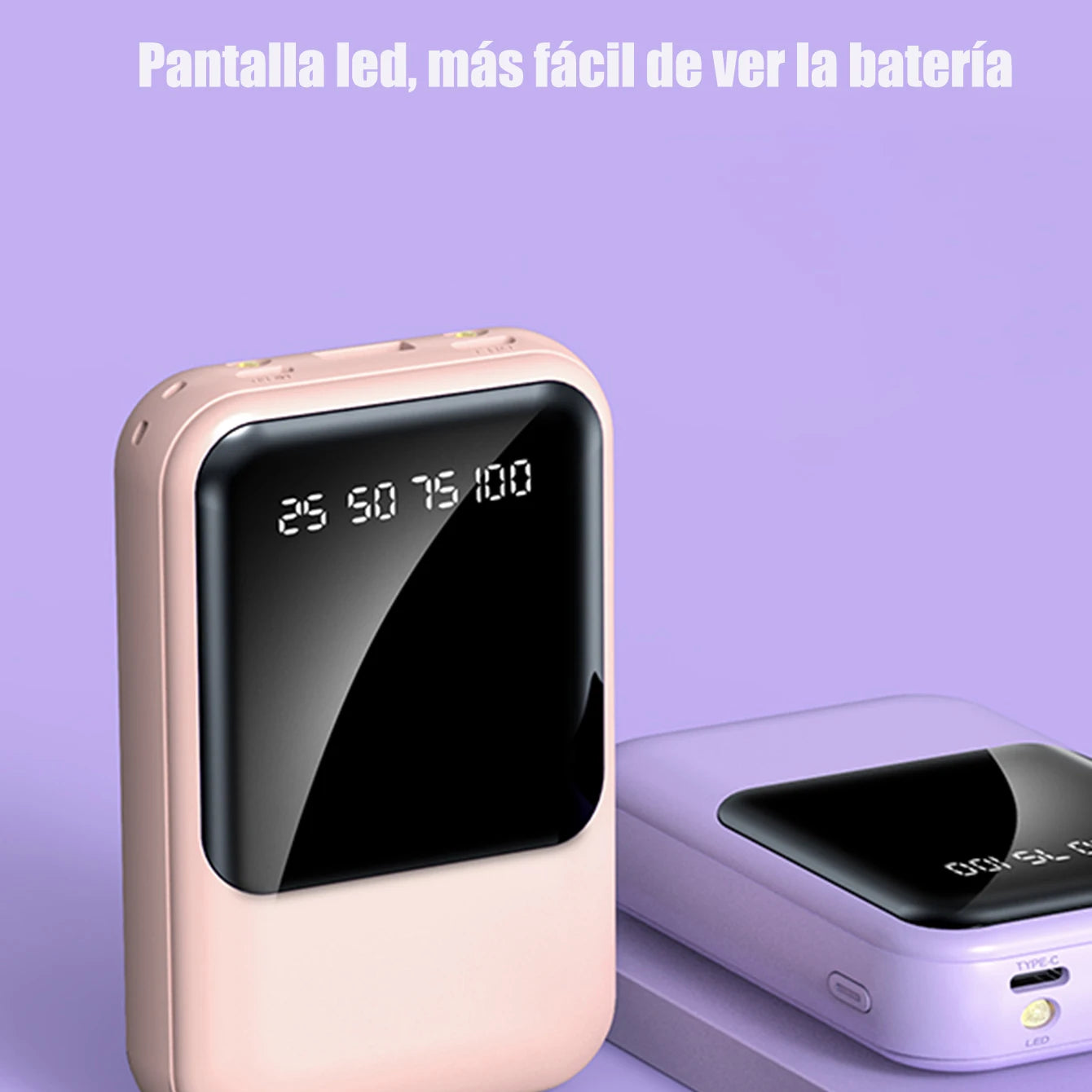 Power Bank Batería Portátil 20000mah YISEN Carga rápida Pantalla LED digital cargador portátil Con Luz LED