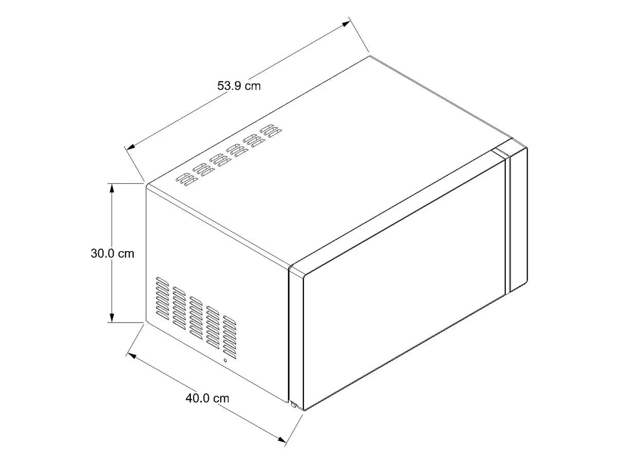 Horno de Microondas Whirlpool WM-1811B 1.1