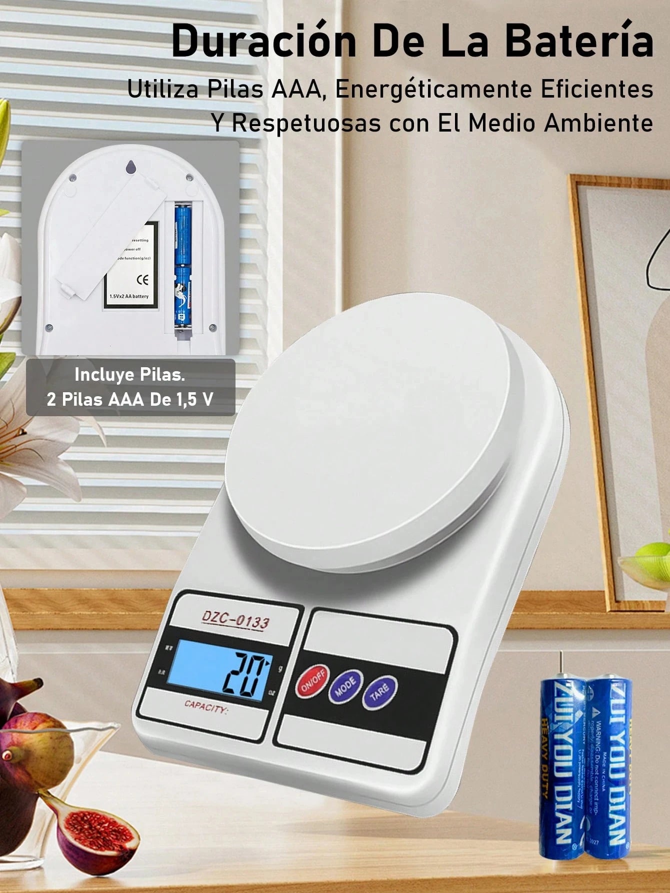 Bascula Cocina Digital De Cocina Bascula Digital Gramera De Cocina Pesa De 1 Gramo A 5 Kilos